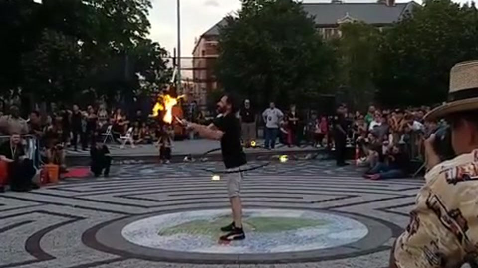 Combustion NYC Floasis Flow Juggle